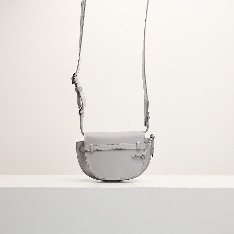 二手Loewe Gate mini 珍珠灰-2