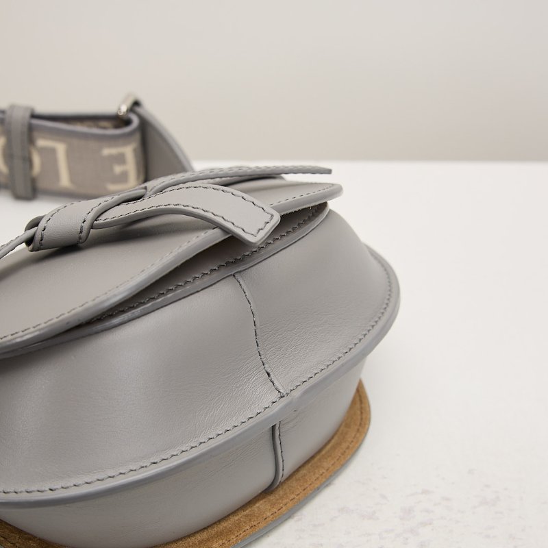 二手Loewe Gate mini 珍珠灰-8