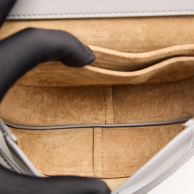 二手Loewe Gate mini 珍珠灰-23