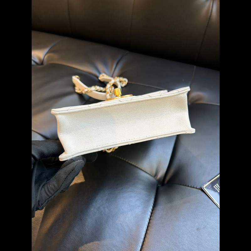 Chanel pearl mini square-9