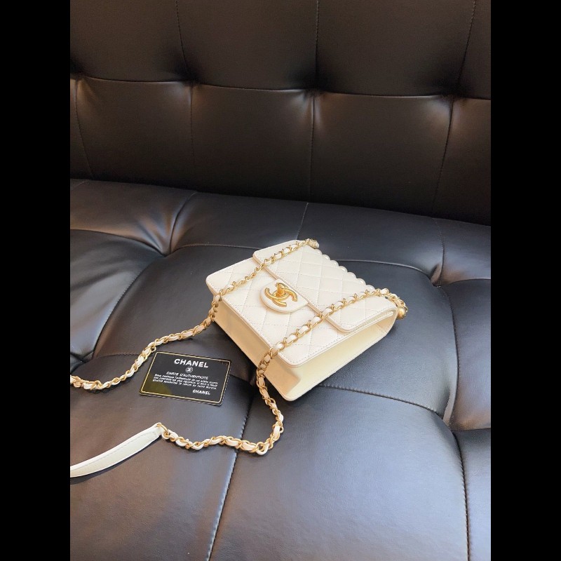 Chanel pearl mini square-22