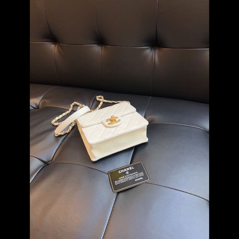 Chanel pearl mini square-23