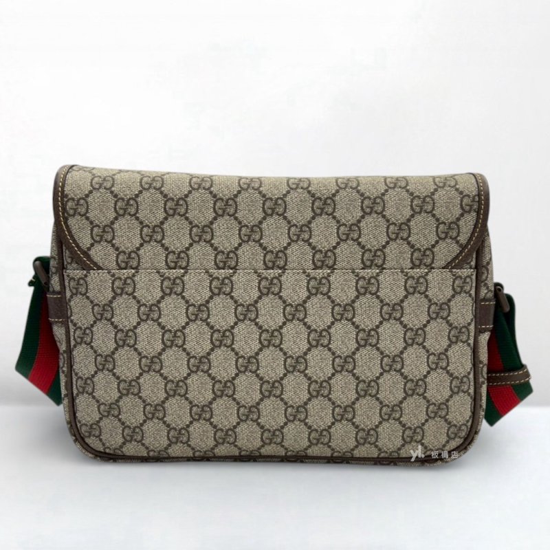 S5199-Gucci GG MESSENGER下蓋郵差包760123-3