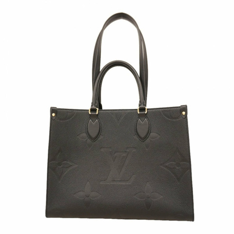 路易威登 Monogram Empreinte OnTheGo MM 手提包 M45595 黑色（黑色）女士兩用包