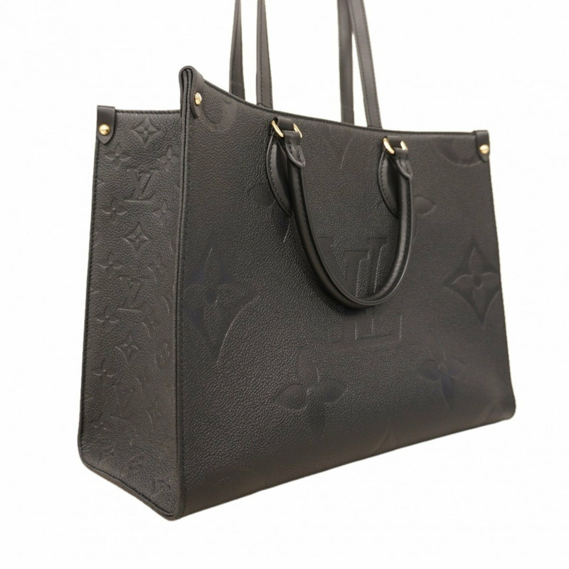 路易威登 Monogram Empreinte OnTheGo MM 手提包 M45595 黑色（黑色）女士兩用包-1