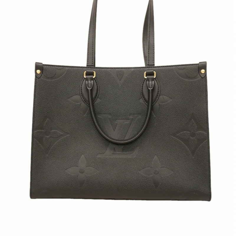 路易威登 Monogram Empreinte OnTheGo MM 手提包 M45595 黑色（黑色）女士兩用包-10