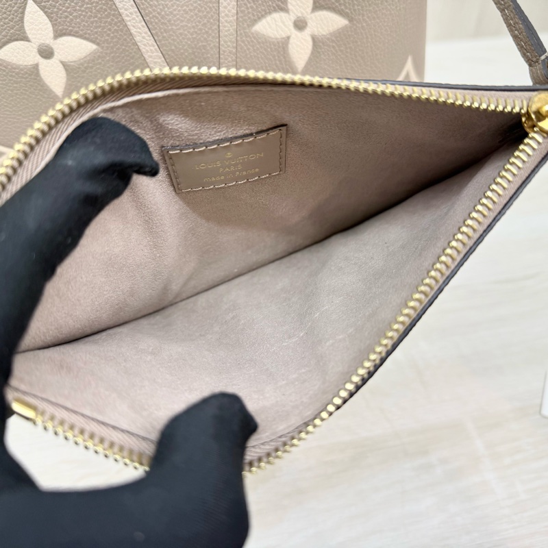 LV🩶斑鳩灰牛皮Neonoe MM水桶包M45555-14