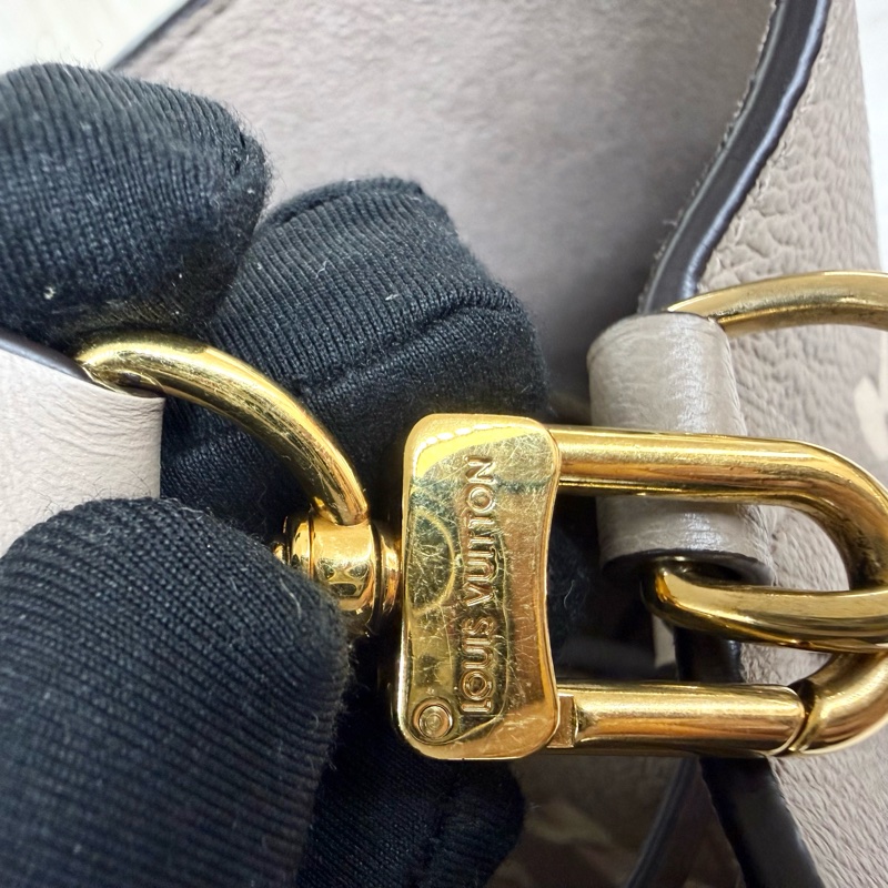 LV🩶斑鳩灰牛皮Neonoe MM水桶包M45555-16