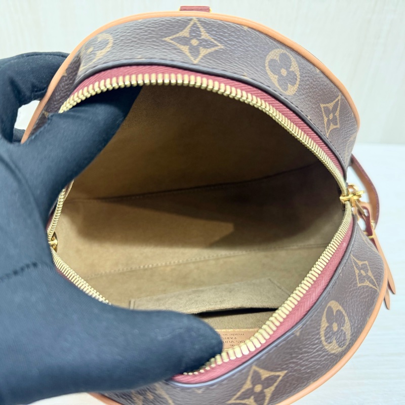 LV新💕原花Boite Chapeau Souple圓餅包 M52294-7