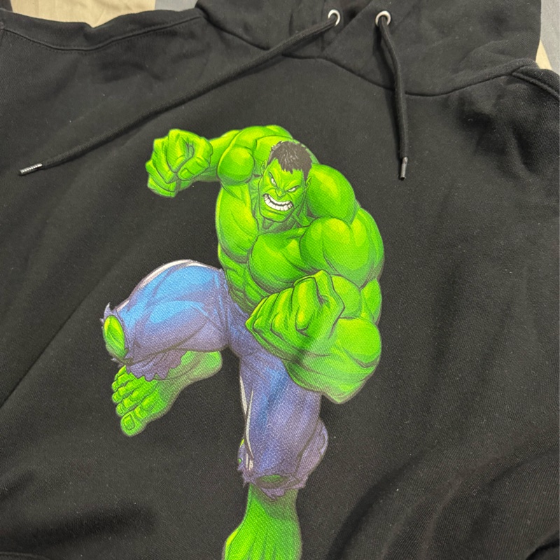 Balenciaga 巴黎世家 漫威聯名 綠巨人 限量 帽T-4