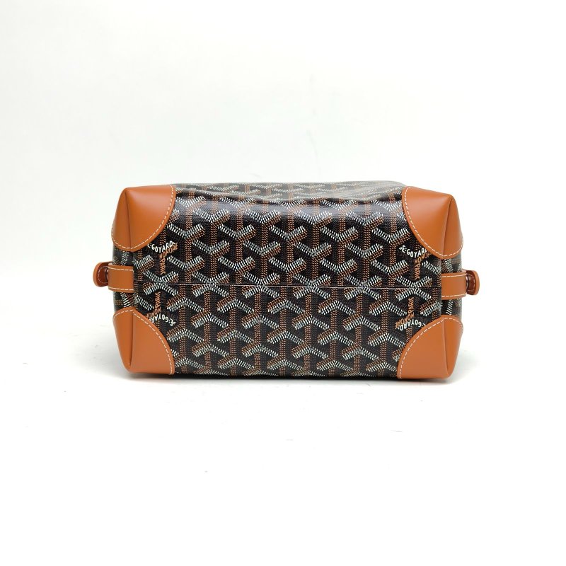 GOYARD BOEING25洗漱包棕色PVC肩背包-4
