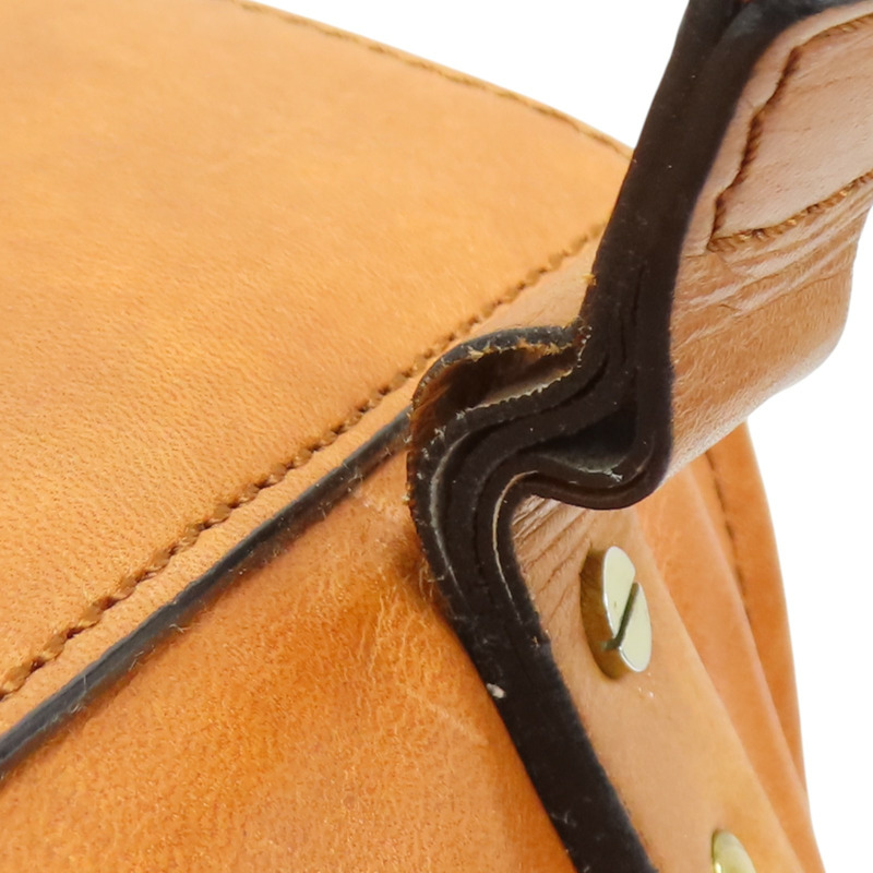 棕色 牛皮 Victoria 手提包【Chloe 克羅伊】-14