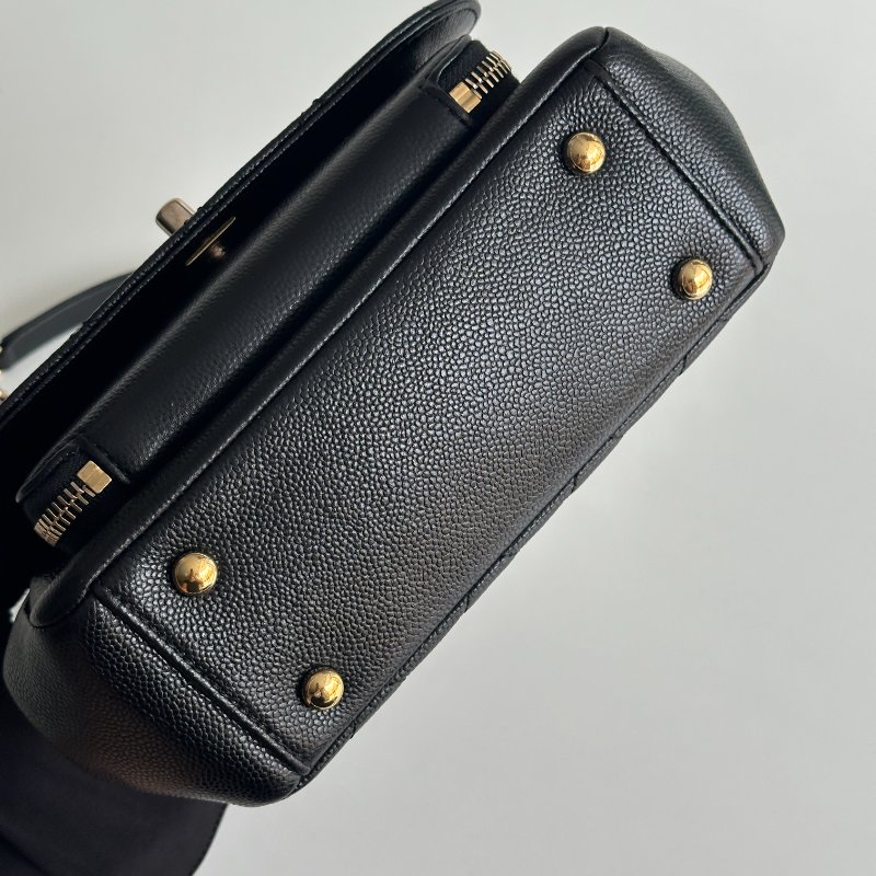 99新🆕 Chanel 香奈兒 Business Affinity 郵差包 小號 黑色金釦-12