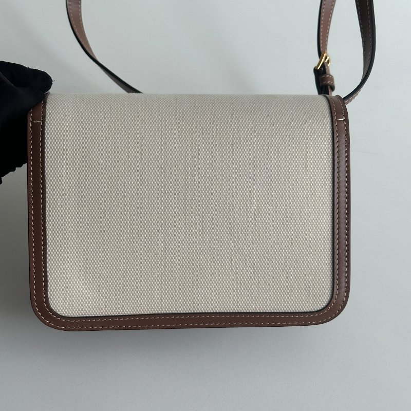 98新🆕 Burberry 百柏麗 TB 帆布鎖釦包-16