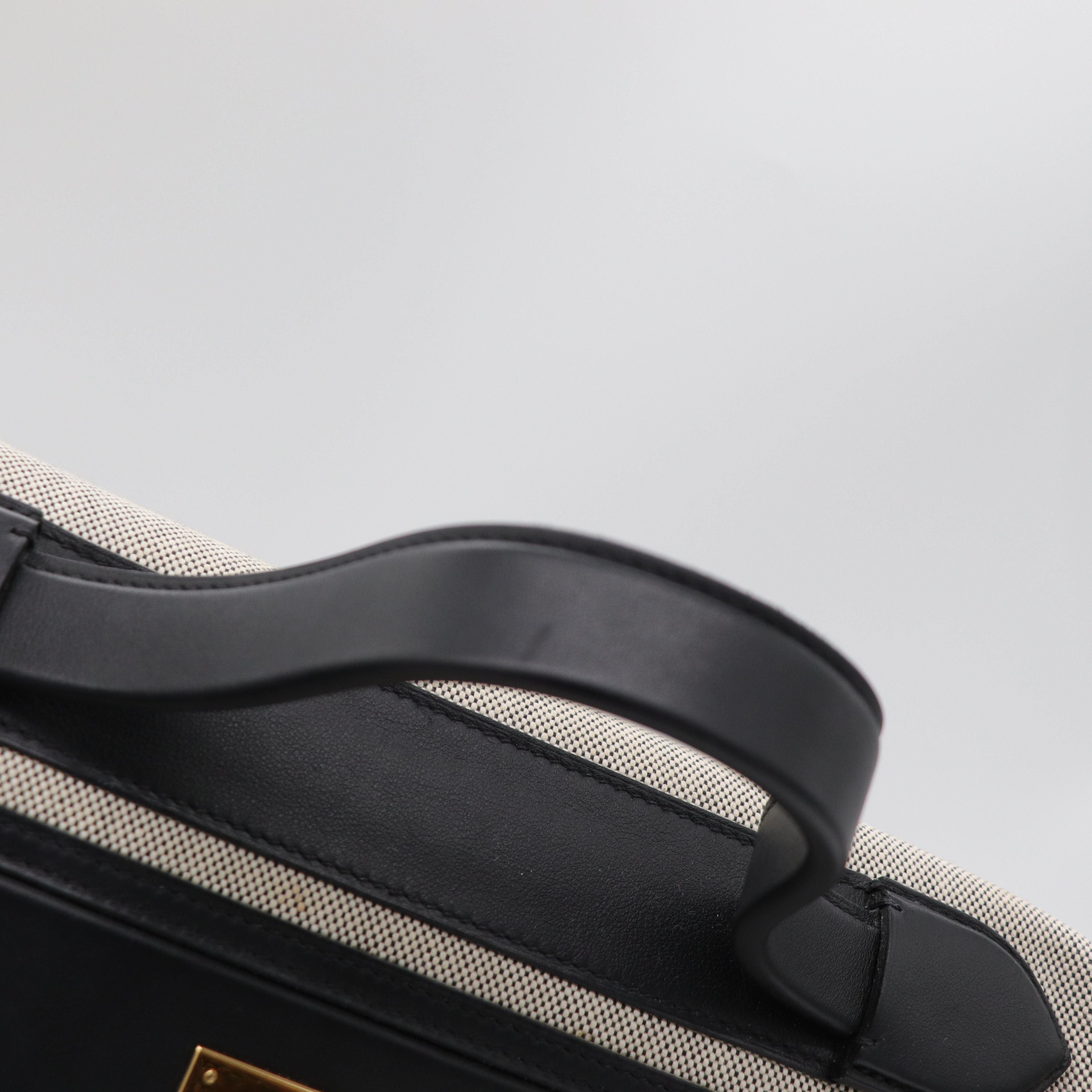 Hermès 愛馬仕 24/24  89黑色 Ecru色 Swift牛皮 Toile H 帆布 金扣 Z刻 2021年-13