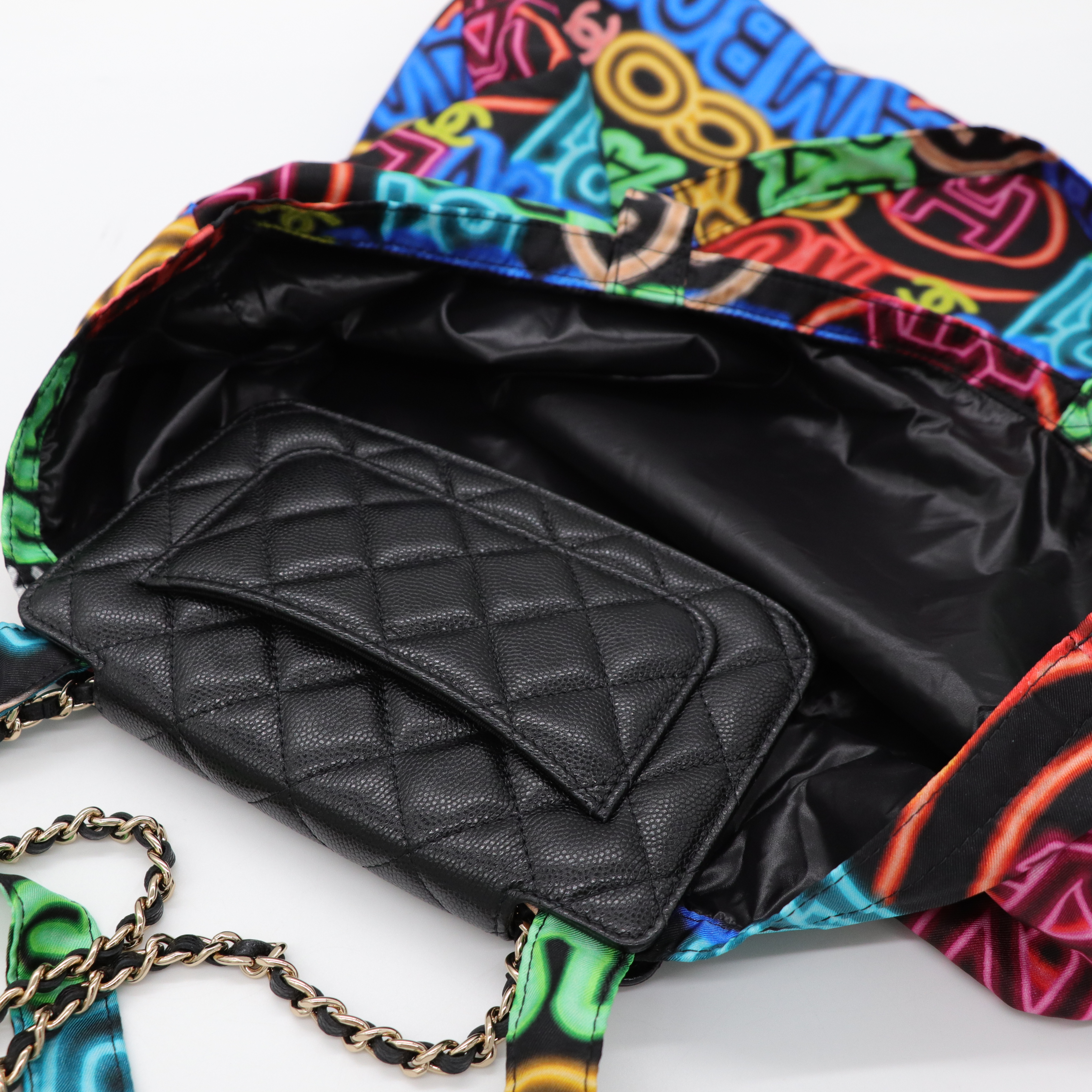 Chanel 香奈兒 霓虹系列 限量款 購物托特包-9