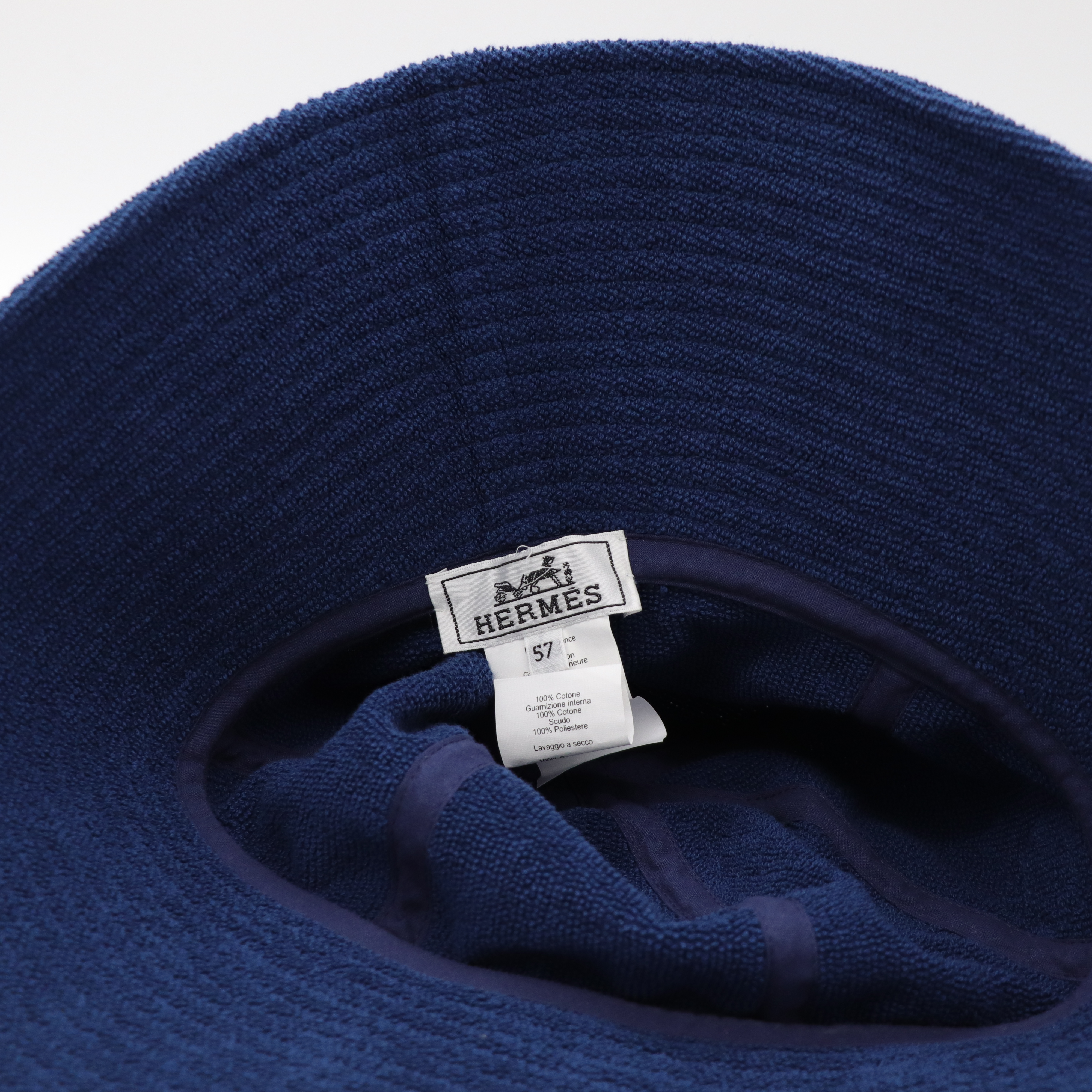 Hermès 愛馬仕
藍色 寬簷帽-4