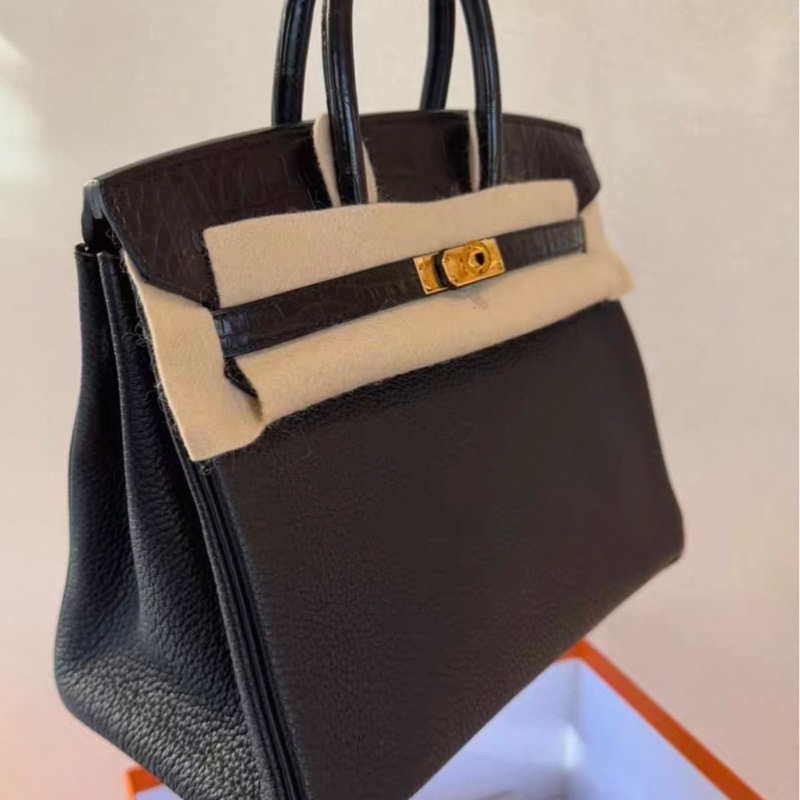 客人專拍✨有單Hermes birkin 25 黑金 touch Y刻-3