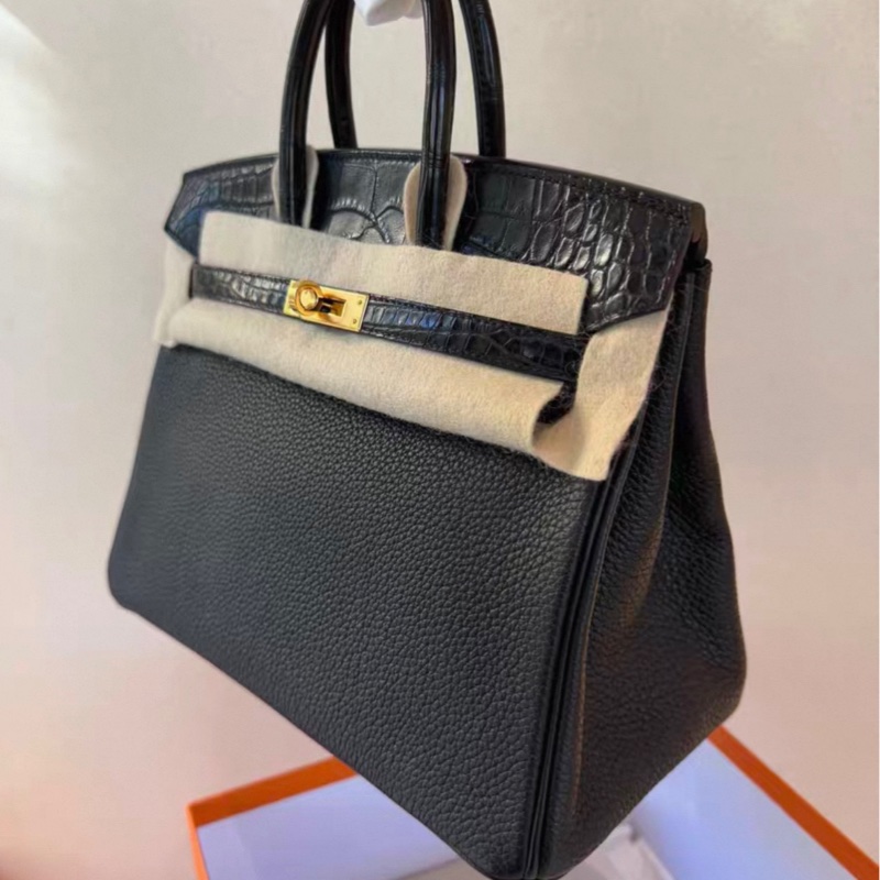 客人專拍✨有單Hermes birkin 25 黑金 touch Y刻-4