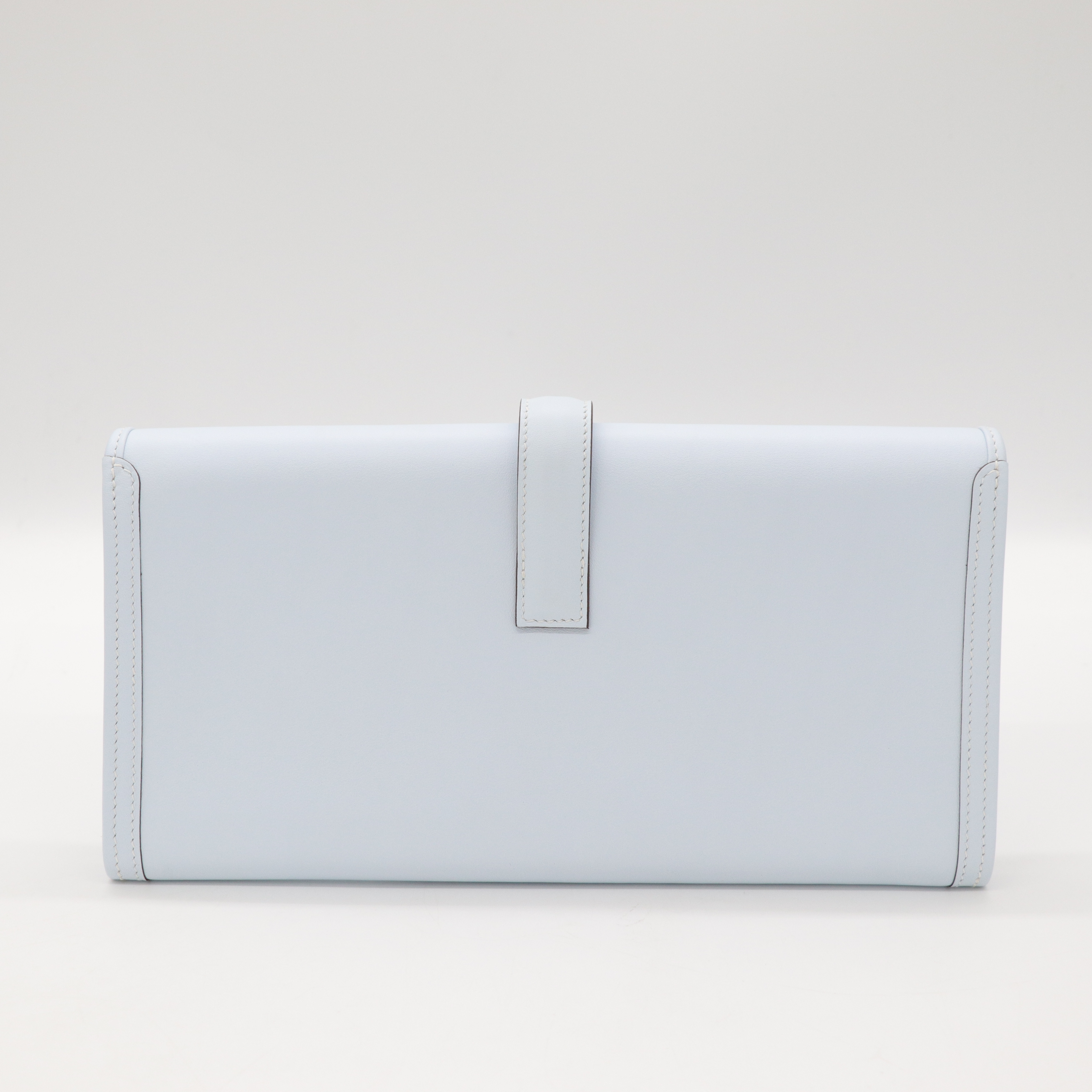Hermès 愛馬仕 Jige Elan 29 Swift 聖杯藍 手拿包 Z 刻-2
