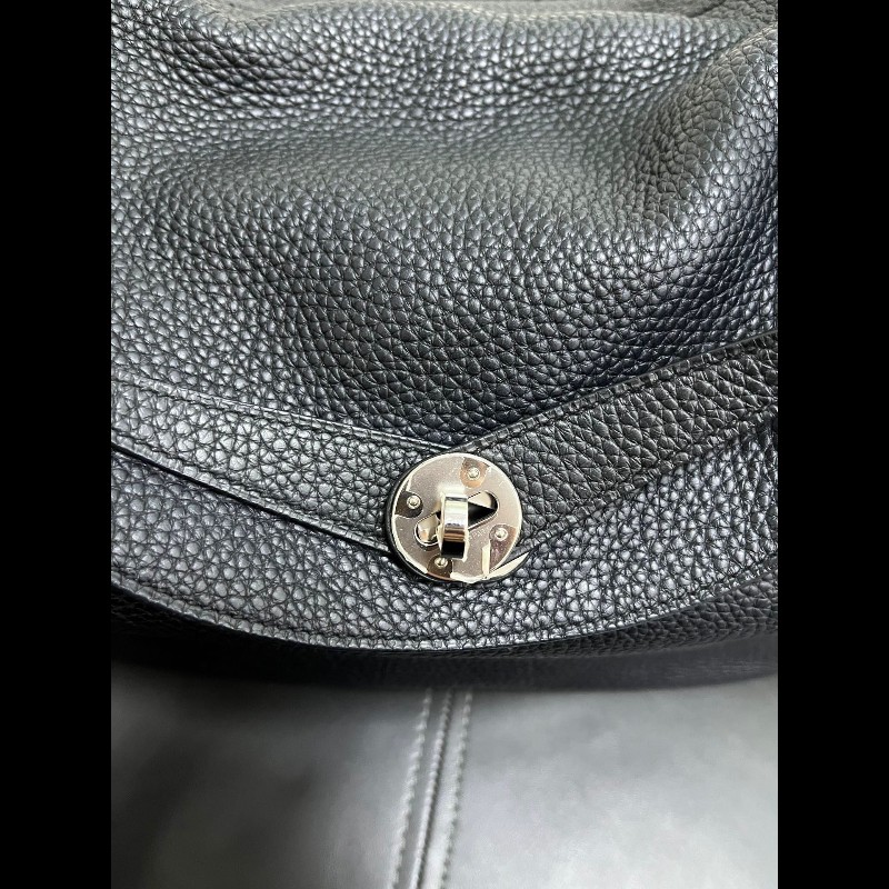 Hermes Lindy30 黑色銀扣-14