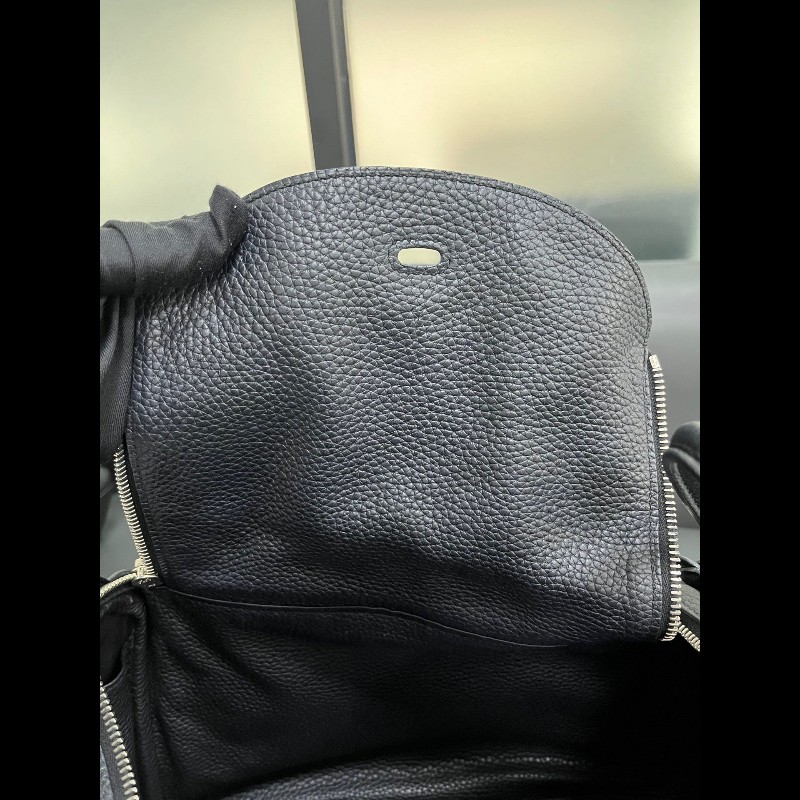 Hermes Lindy30 黑色銀扣-19