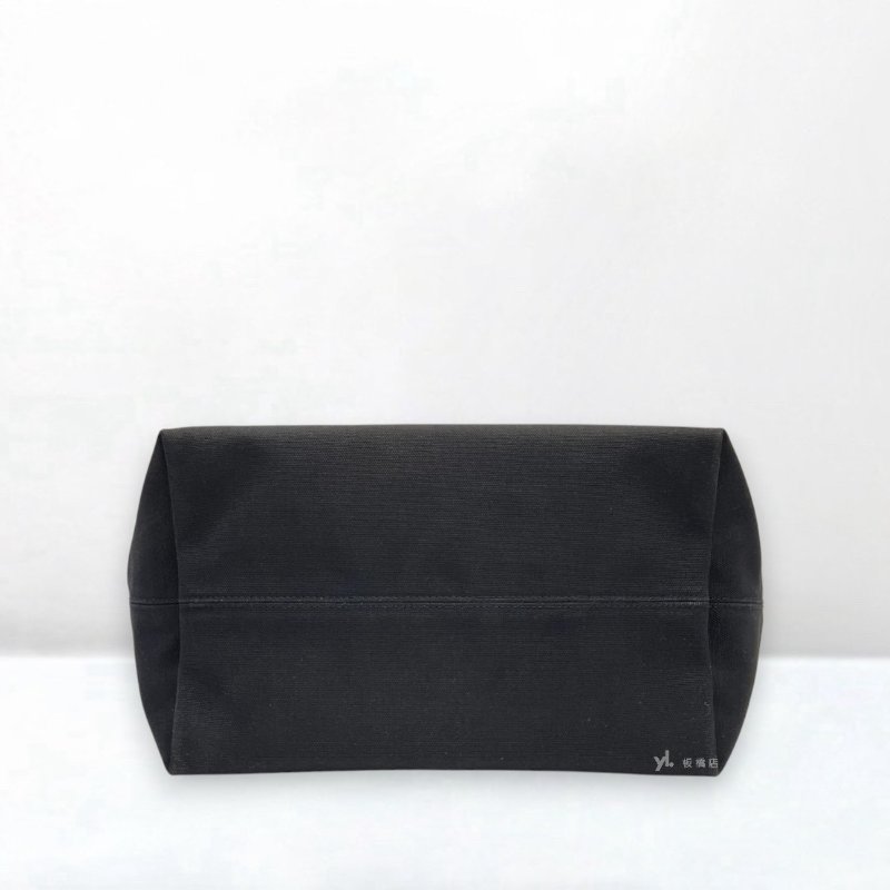 S5252-BALENCIAGA包包 Jumbo小型黑帆布托特包-4