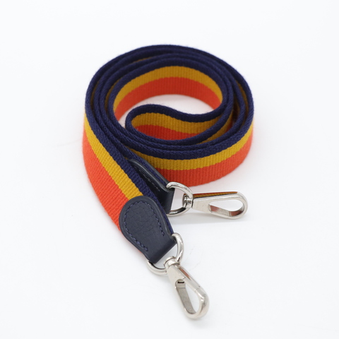 Hermès 愛馬仕 三色拚色背帶