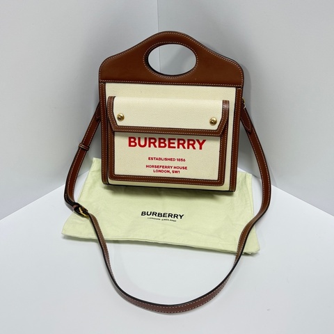（超級新🆕） Burberry Mini Tote 斜背包 【專櫃新款$49,900】