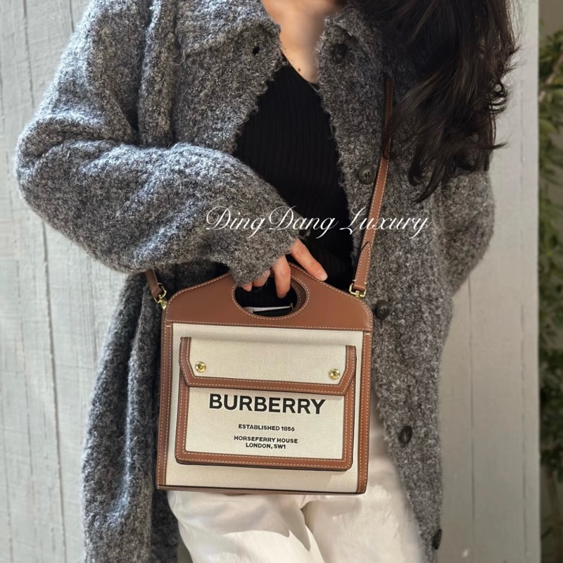 （超級新🆕） Burberry Mini Tote 斜背包 【專櫃新款$49,900】-21
