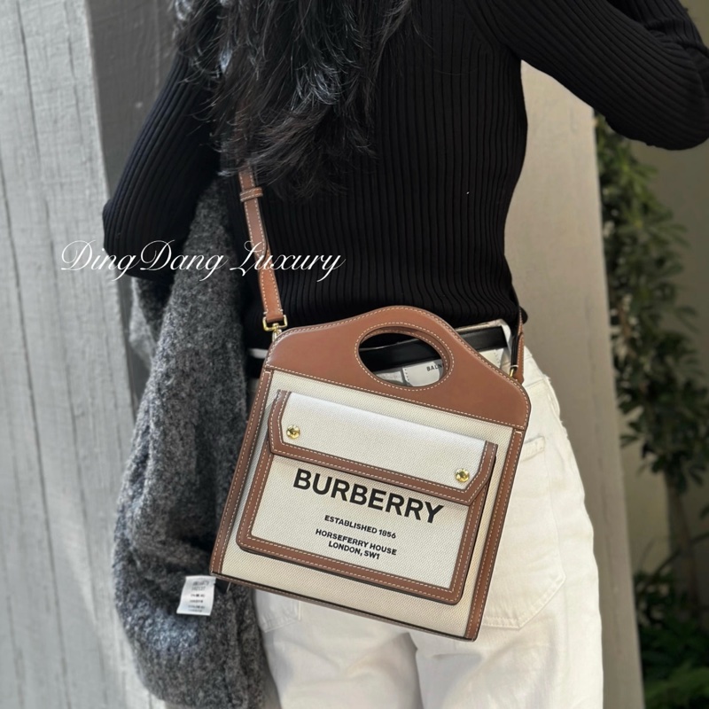 （超級新🆕） Burberry Mini Tote 斜背包 【專櫃新款$49,900】-22