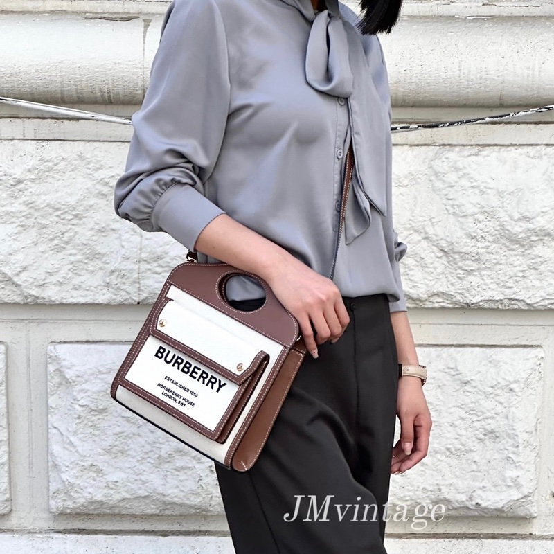 （超級新🆕） Burberry Mini Tote 斜背包 【專櫃新款$49,900】-25