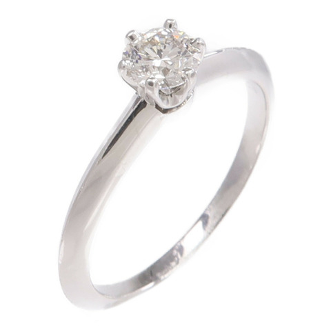 TIFFANY＆CO PT950鉑金Diamond Ring鑽石戒指