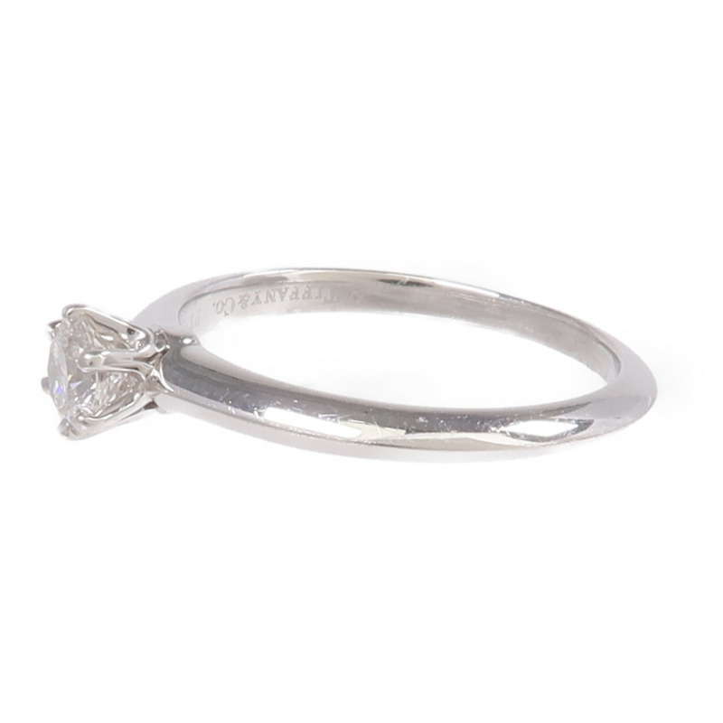 TIFFANY＆CO PT950鉑金Diamond Ring鑽石戒指-2