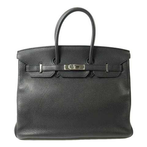 HERMES Togo皮革Birkin 35手挽袋Noir