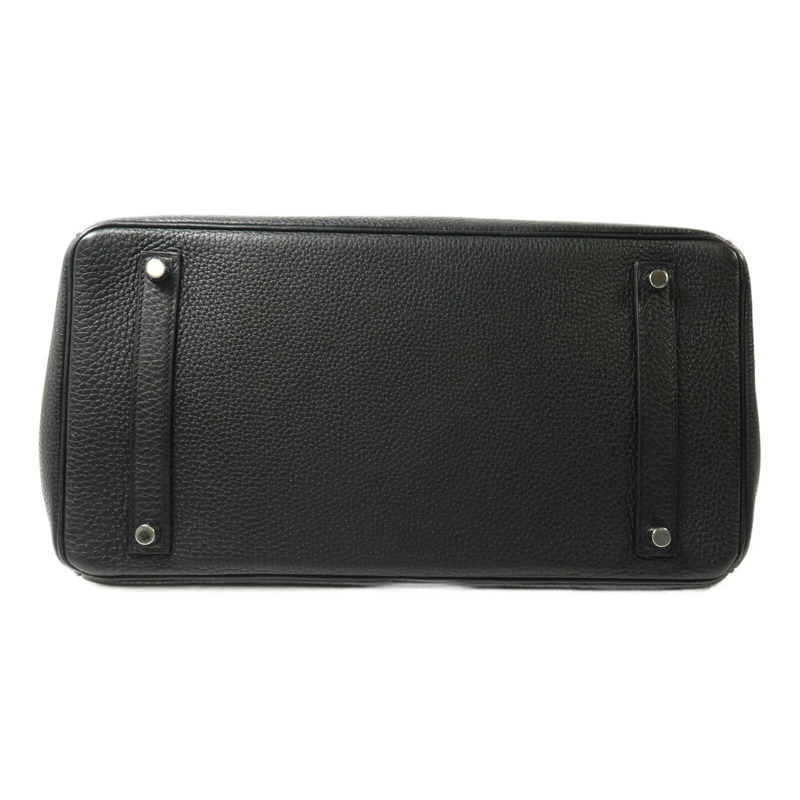 HERMES Togo皮革Birkin 35手挽袋Noir-3