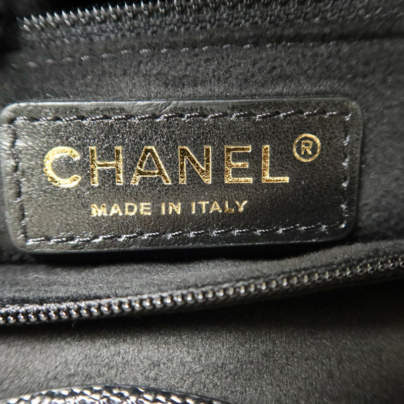 CHANEL 牛皮皮革Deauville Tote Bag手挽肩背兩用袋-5