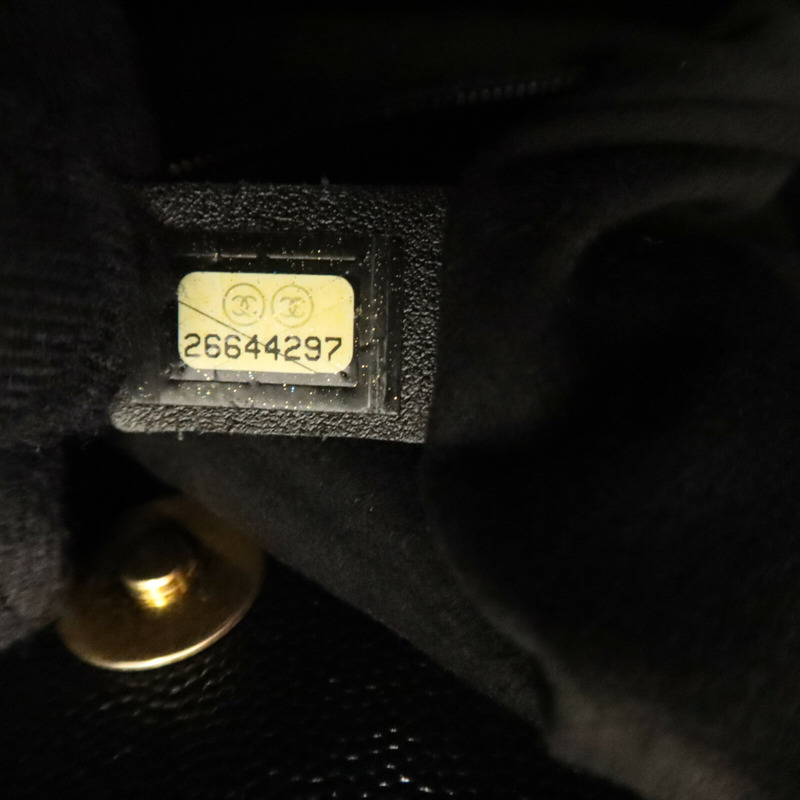 CHANEL 牛皮皮革Deauville Tote Bag手挽肩背兩用袋-6