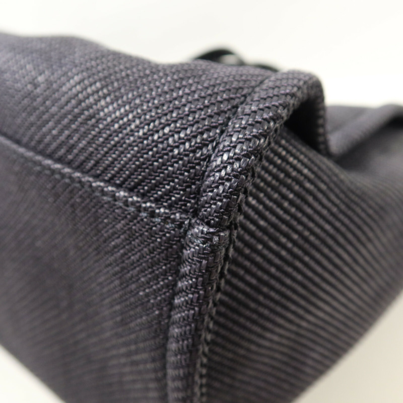 CHANEL 帆布Deauville Tote Bag手挽肩背兩用袋-11