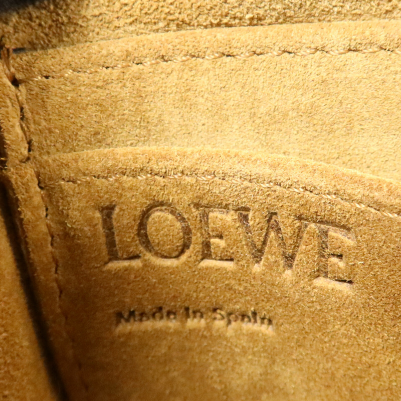 LOEWE 牛皮皮革Mini Gate肩背袋-5