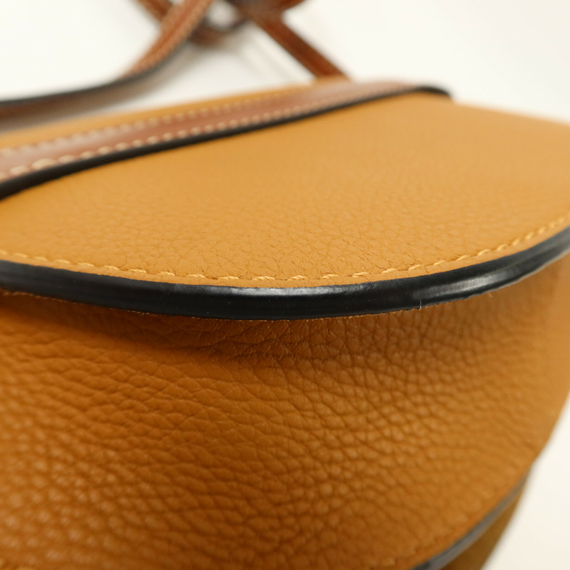 LOEWE 牛皮皮革Mini Gate肩背袋-11