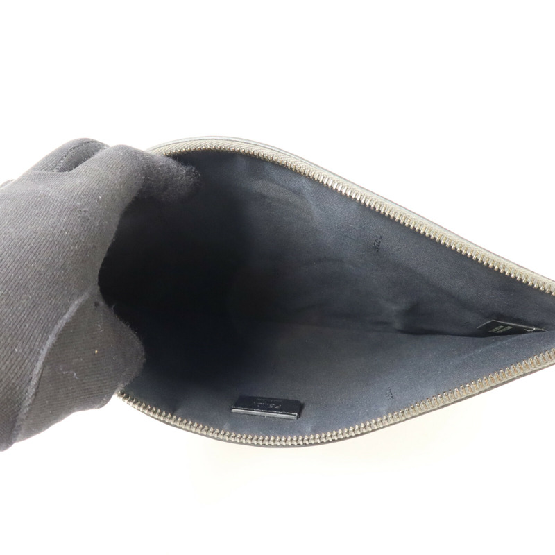 FENDI 牛皮皮革Bugs Monster Clutch手拿包-4