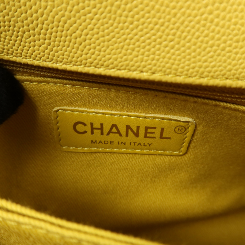 CHANEL 牛皮皮革Coco Handle手挽肩背兩用袋-5