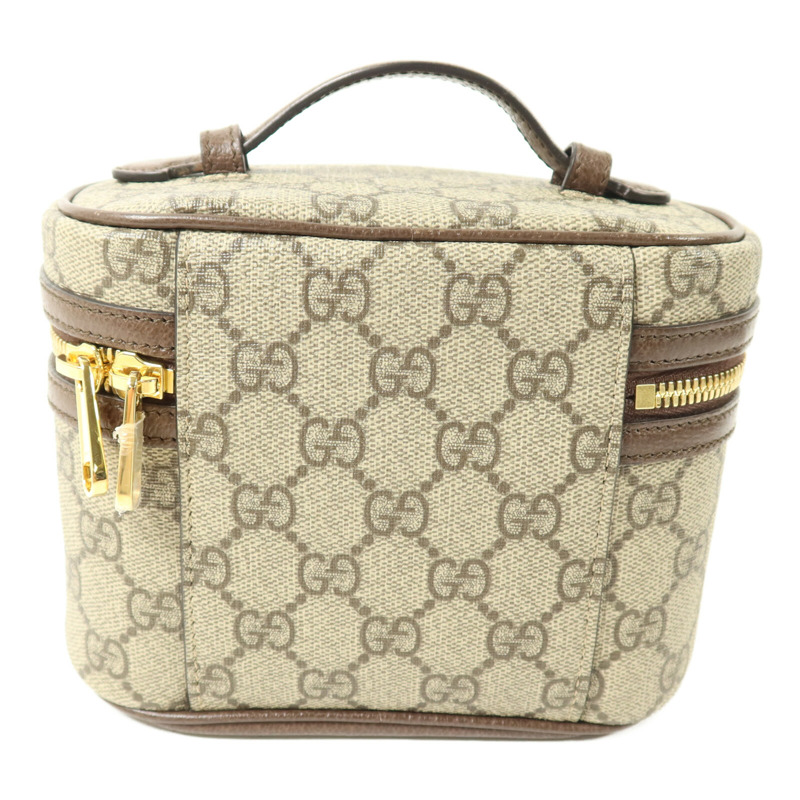 GUCCI 塗層帆布Ophidia GG-Supreme Vanity Case手挽袋-2
