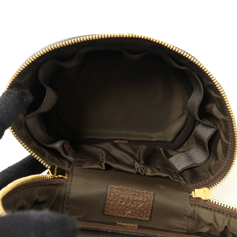GUCCI 塗層帆布Ophidia GG-Supreme Vanity Case手挽袋-4