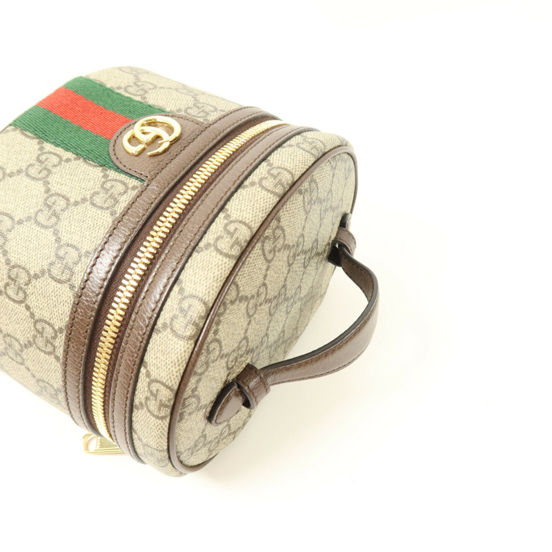 GUCCI 塗層帆布Ophidia GG-Supreme Vanity Case手挽袋-8