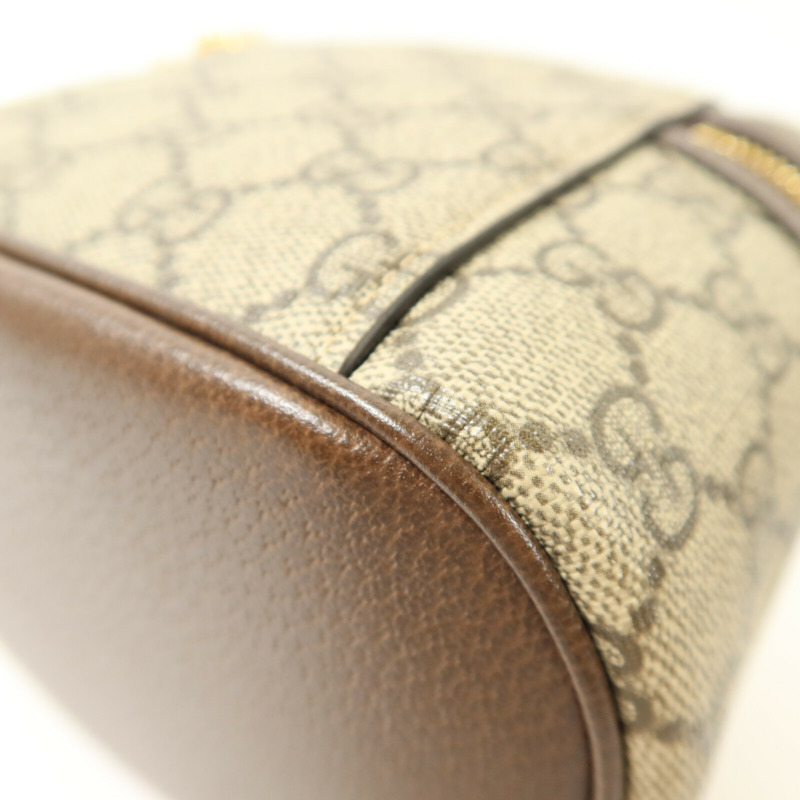 GUCCI 塗層帆布Ophidia GG-Supreme Vanity Case手挽袋-13
