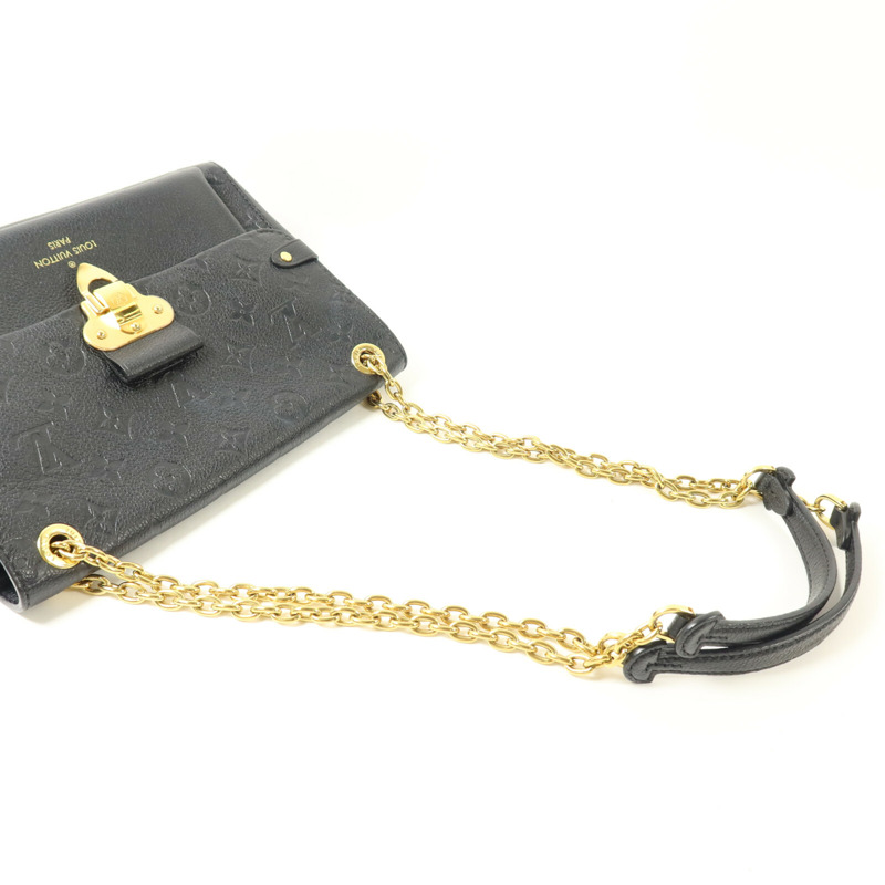 LOUIS VUITTON Monogram Empreinte Vavin PM鏈帶肩背袋-8