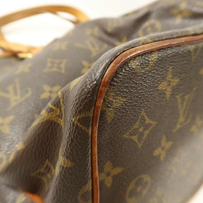 LOUIS VUITTON Monogram Palermo PM手挽肩背兩用袋棕色-8