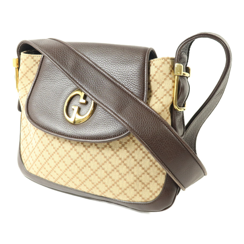 GUCCI 帆布Shoulder Bag肩背袋-1